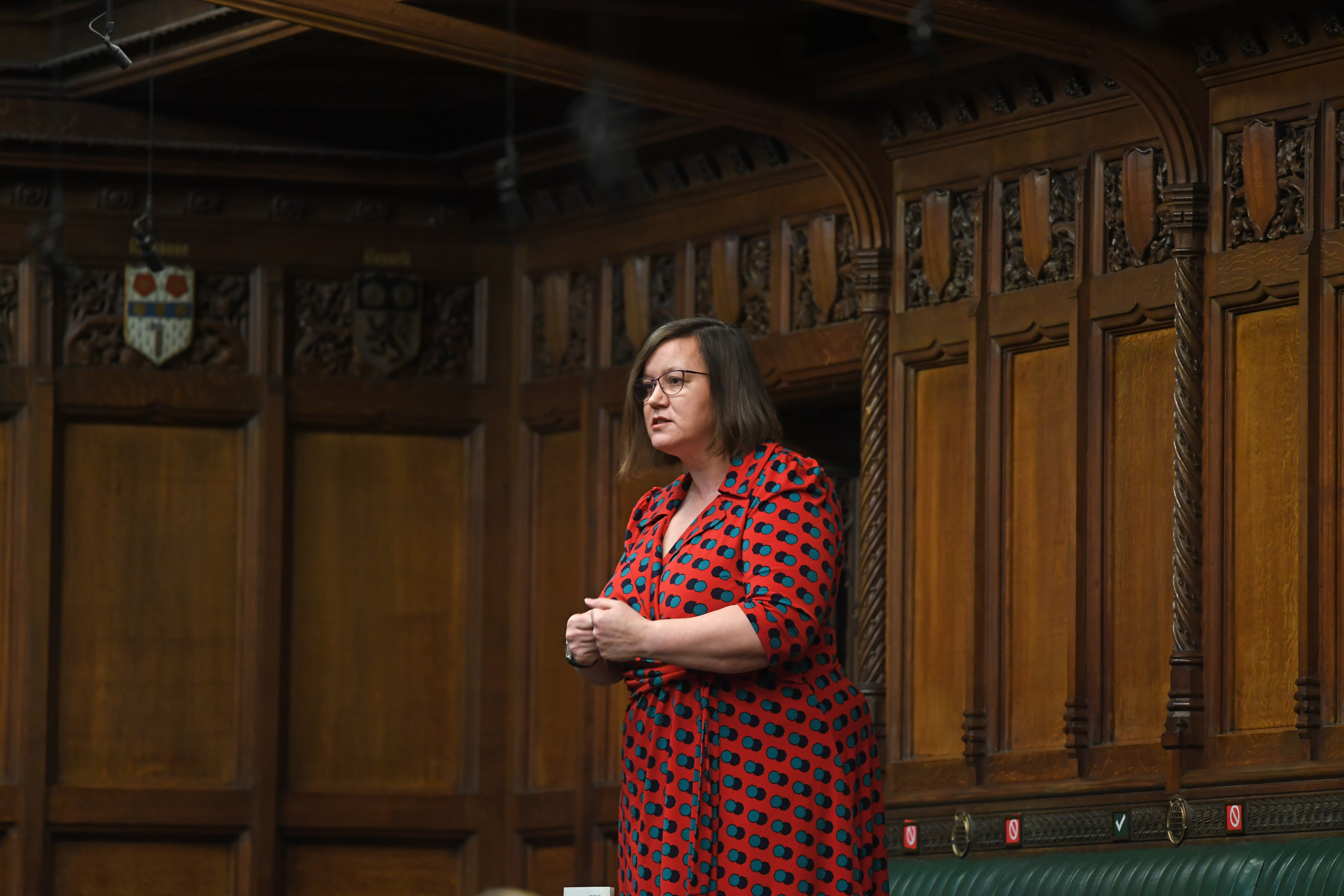 Dame Meg Hillier MP speaking in Parliament